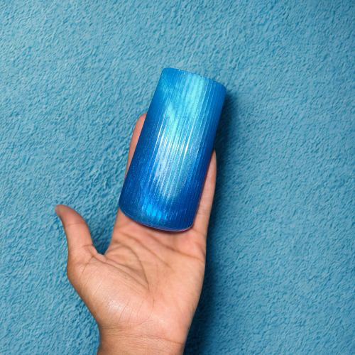 [Vase (Ribbed, Cylindrical)] Luxe Stria