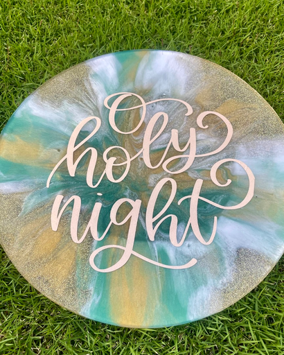 [Round Flat Tray] Luxe Eternia