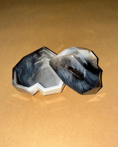 [Heart Trinket Jar] Luxe Onyx